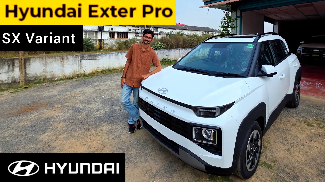 Hyundai EXTER Pro- Feature Packed Budget SUV City Car #automobile #hyundai #hyundaiexter #tatapunch 