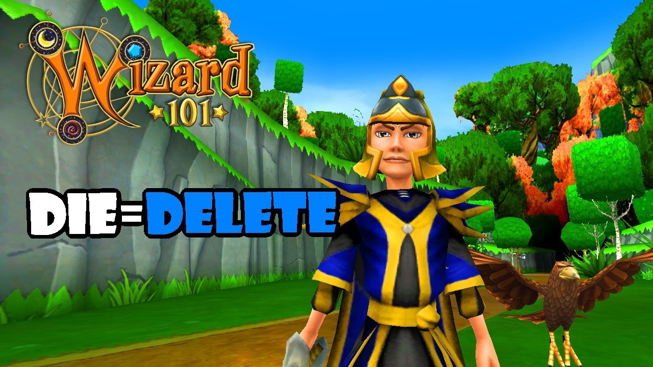 Wizard101 Die=DELETE: CAN WE SURVIVE THE JABBERWOCK?!