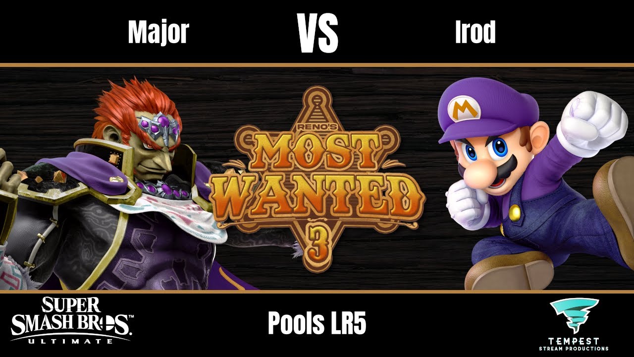 Major (Ganondorf) vs Irod (Mario) - Ultimate Pools Losers Round 5 - Most Wanted 3