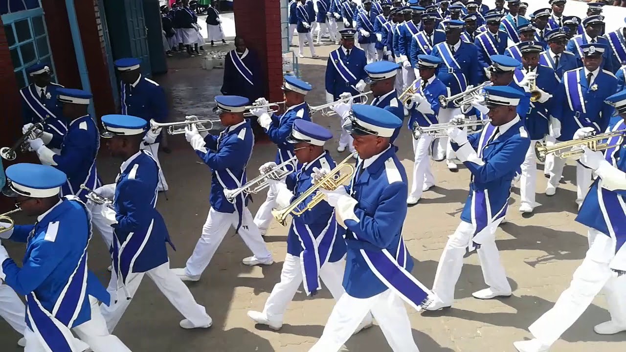 Father Masango St John's brass band lesotho November 2018