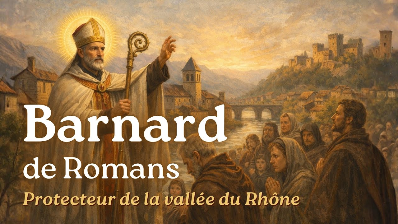 Saint Barnard de Romans, Évêque et protecteur spirituel de la vallée du Rhône