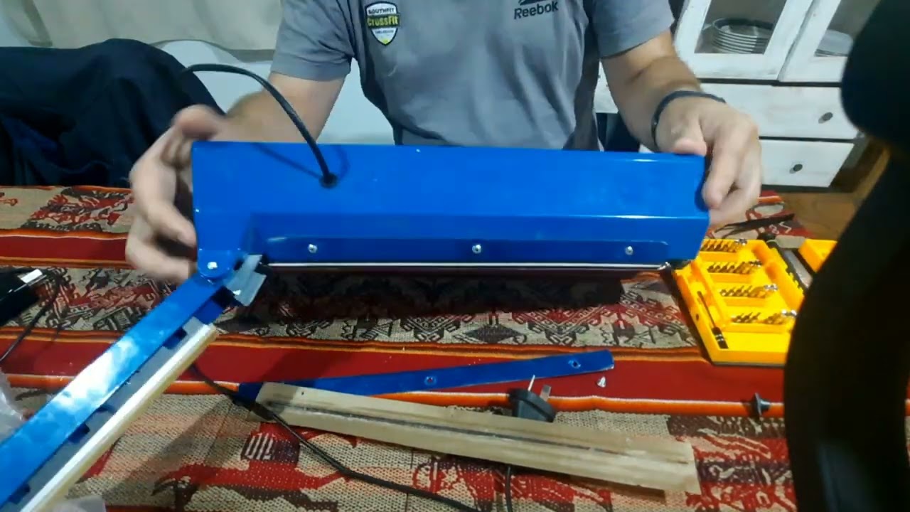 Como reparar una termoselladora de bolsas.
