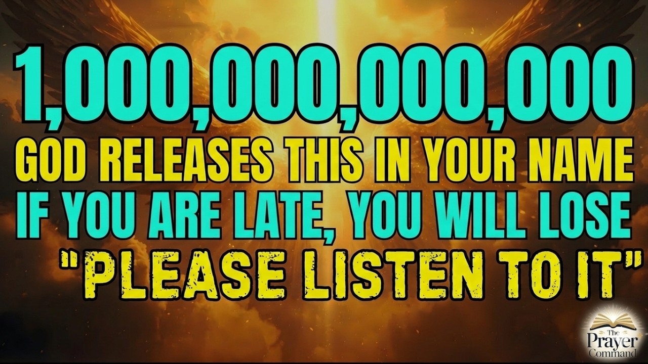 🔴 ONLY 30 SECONDS LEFT — ARCHANGEL MICHAEL SAYS GOD IS RELEASING A 1,000,000,000,000 MIRACLE IN...
