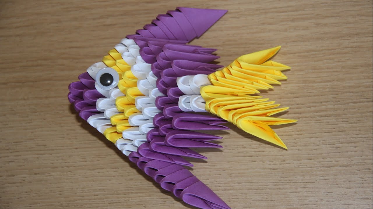 #39 Rybka - Origami modułowe