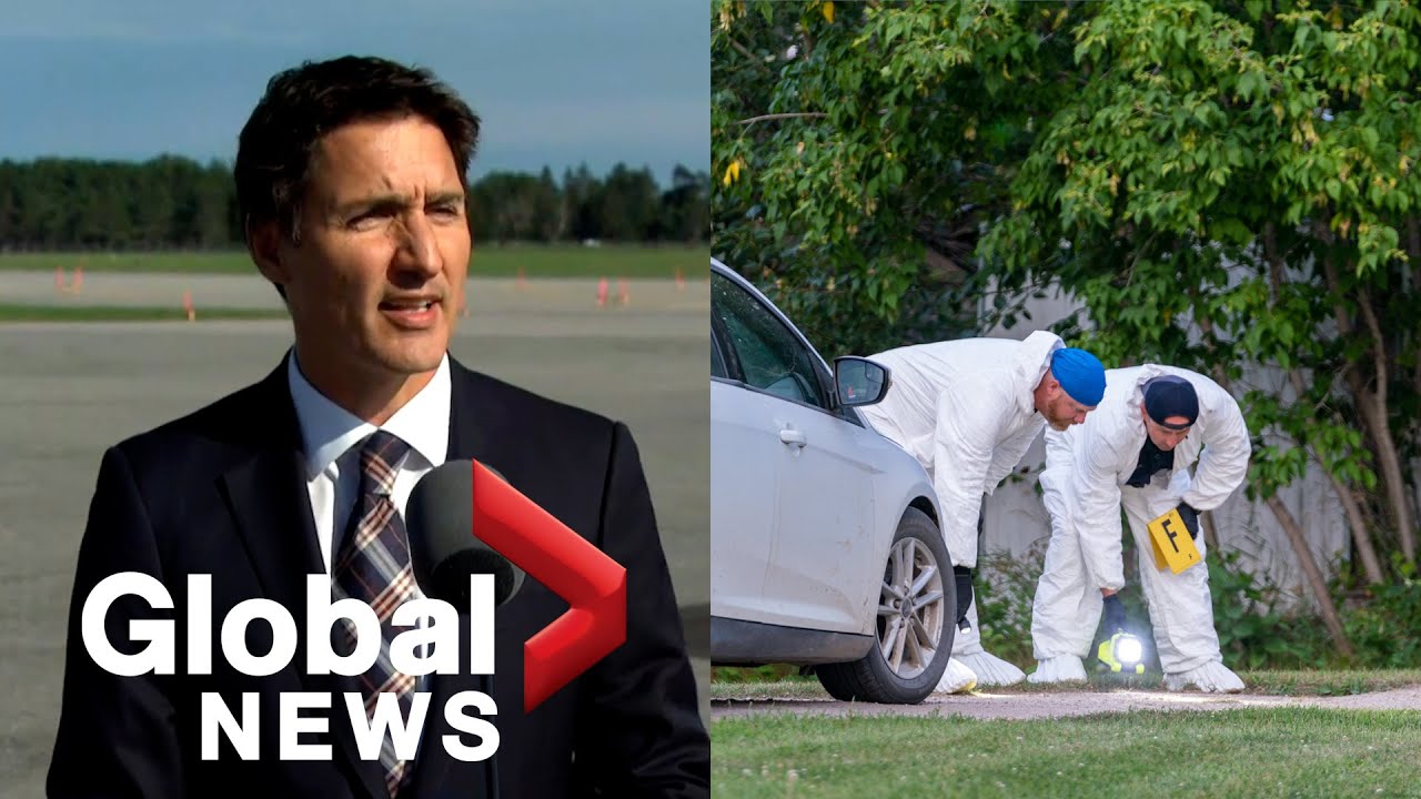 Saskatchewan stabbings: Trudeau promises support for province after 