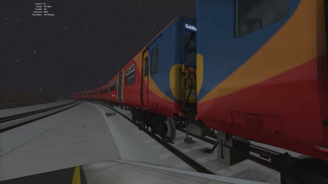 SWT 2F67 5851 Passenger Service at London Waterloo