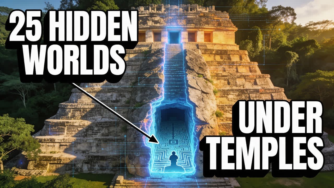 25 Mysterious Structures Underneath Old Temples | Forgotten Labyrinths Beneath Sacred Ground