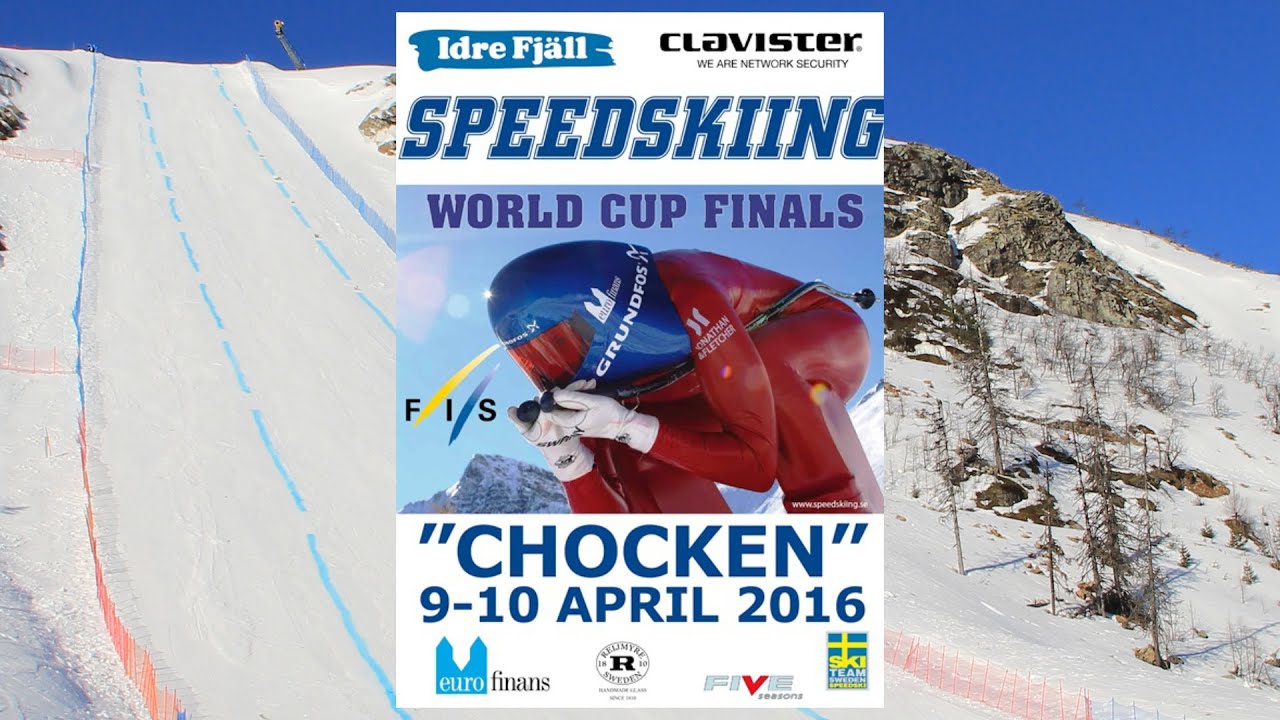 Speedskiing World Cup Finals in Idre Sweden 2016