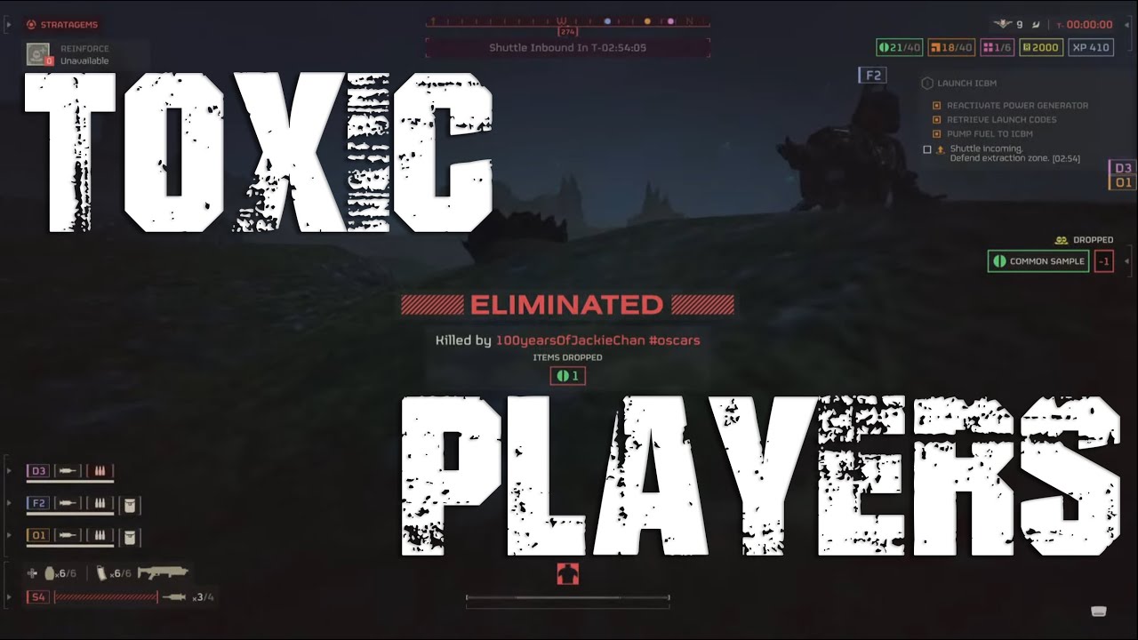 HELLDIVERS 2 TOXIC TEAMKILLER AND SQUAD