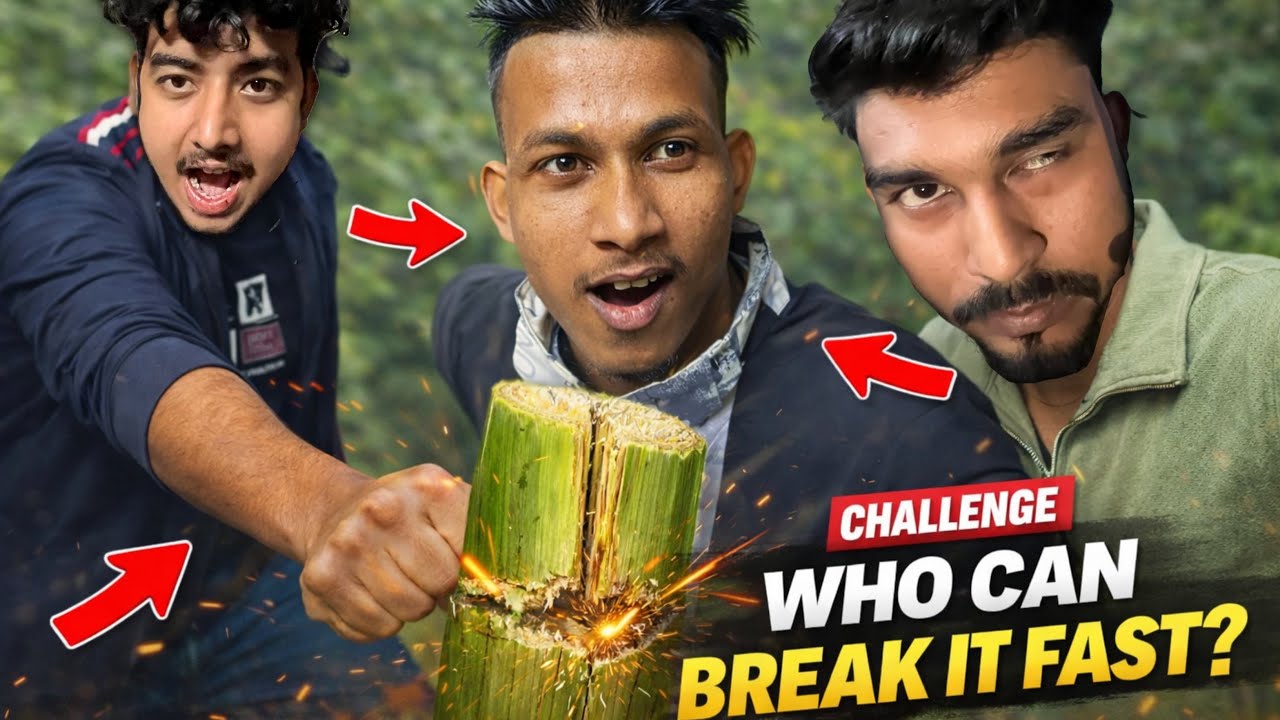 Best Funny Video||Who Can Break It Fast !#funnyvideo#comedy 