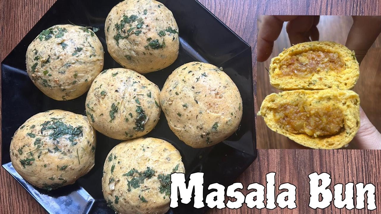 Masala bun | Masala aloo bun  Iyengar bakery style masala bun | Ruchira