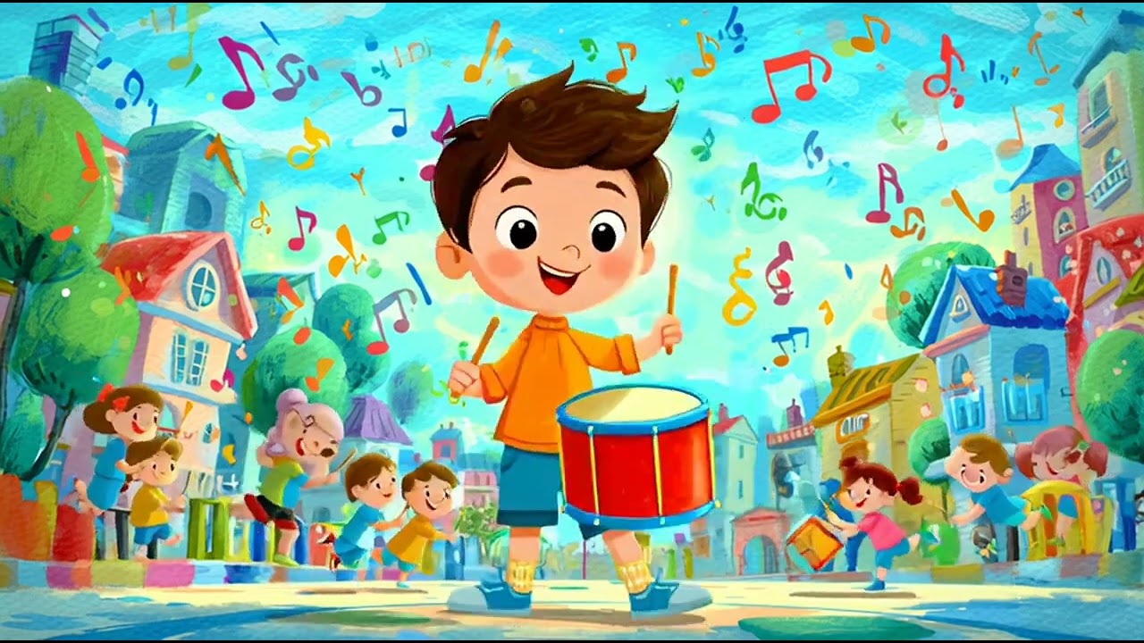 Tape Tape Petit Tambour 🥁 | Comptine rythm&eacute;e et entra&icirc;nante pour enfants