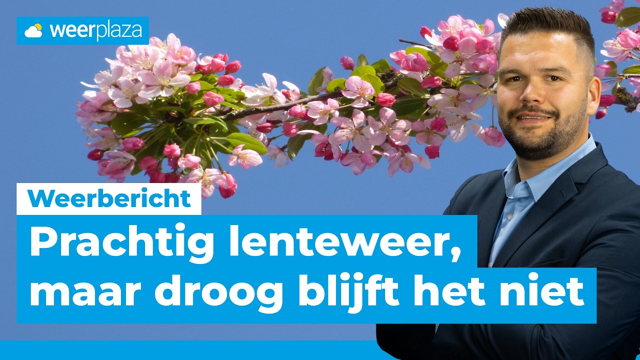 Mooi lenteweer, maar regen ligt op de loer | Weerbericht