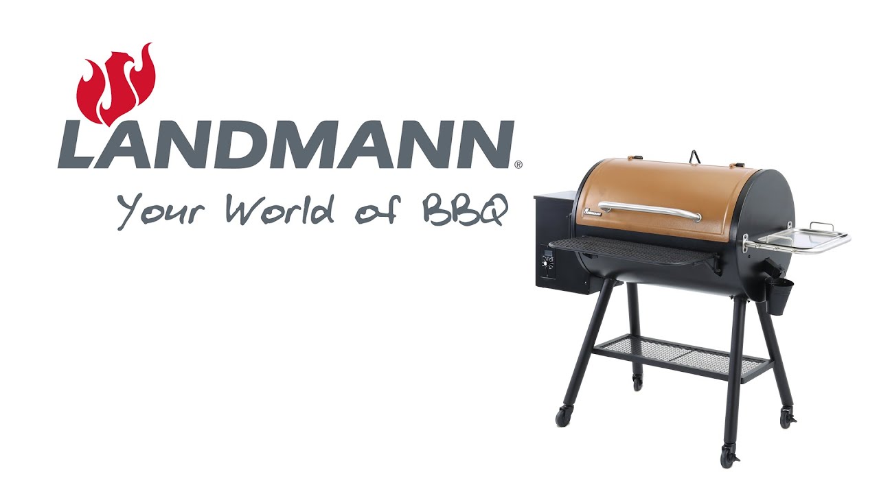 470430 - Landmann  Barrel Pellet Grill Assembly