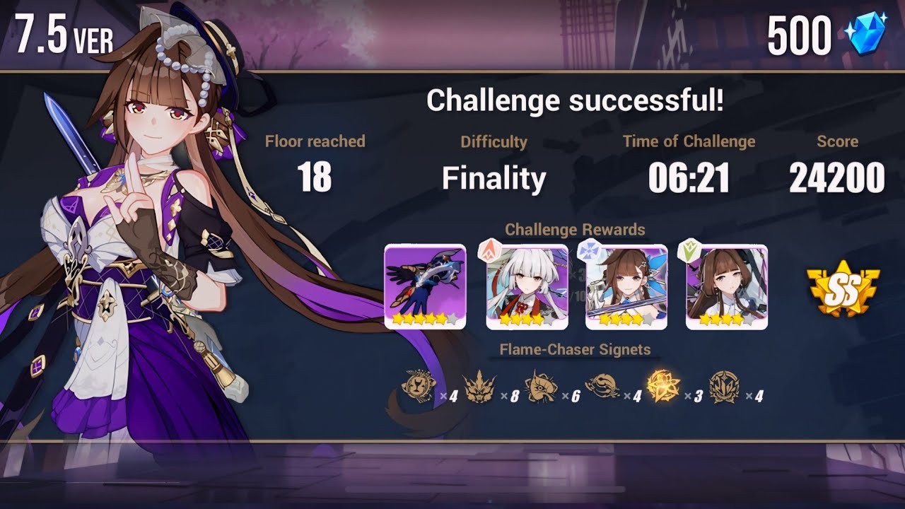 Jade Knight / Li Sushang - Elysian Realm Finality 2.75x - Honkai Impact 3rd 7.5
