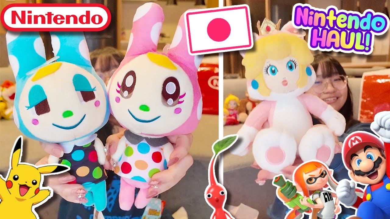 Что я купила в магазине Nintendo в Осаке! // Видеоблог о Японии ゛ ⸝⸝.ᐟ⋆ ♡