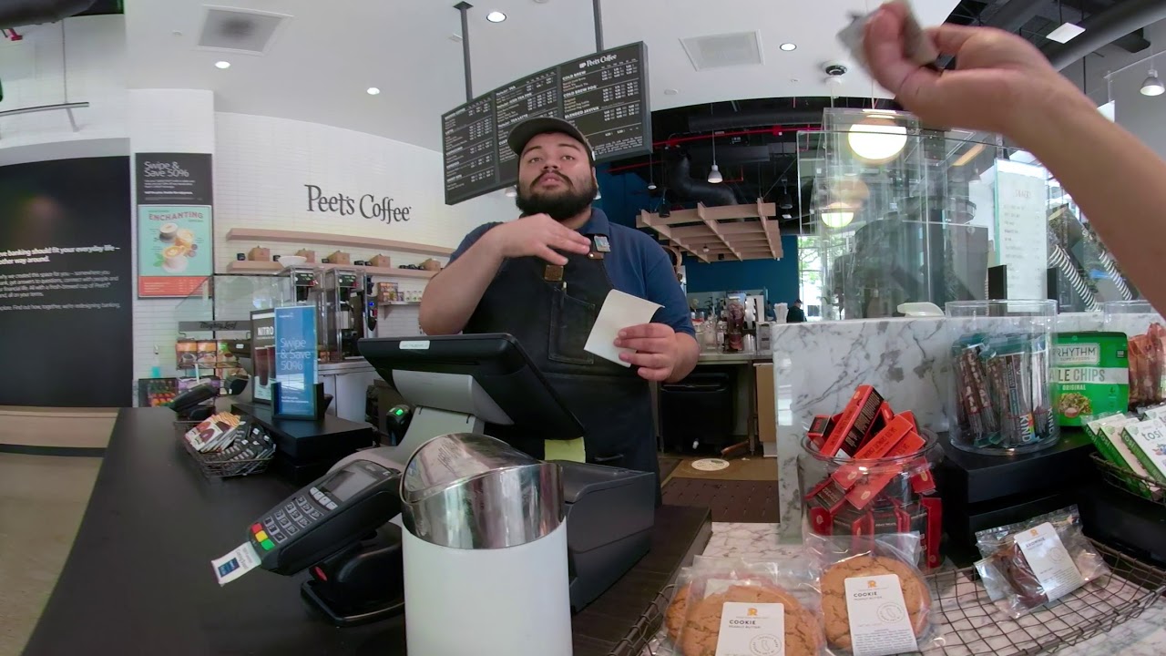 Visited the New Capital One 360 Cafe Bank in Downtown LA | 360 VR