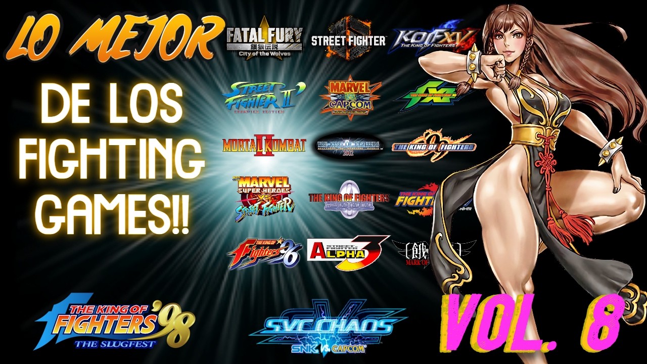 Las piernotas de la CHUN KUN!! (Las mejores jugadas de los fighting games Vol. 8) #snk #capcom