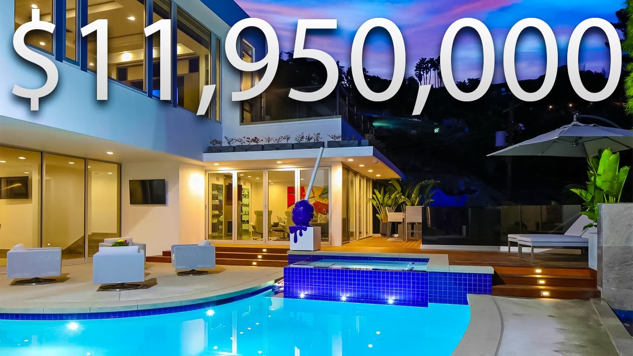 INSIDE A $11,950,000 ULTRA MODERN Beverly Hills MANSION | Mansion Tour