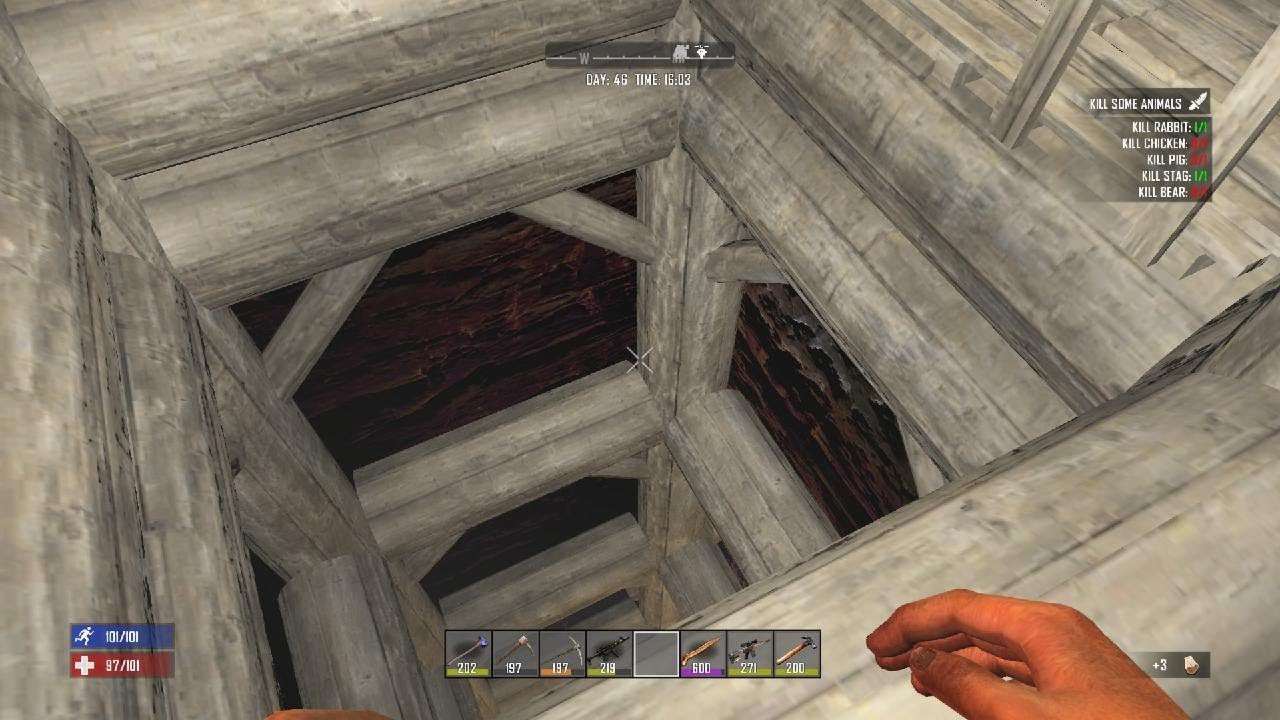 7 Days to Die mining plan down
