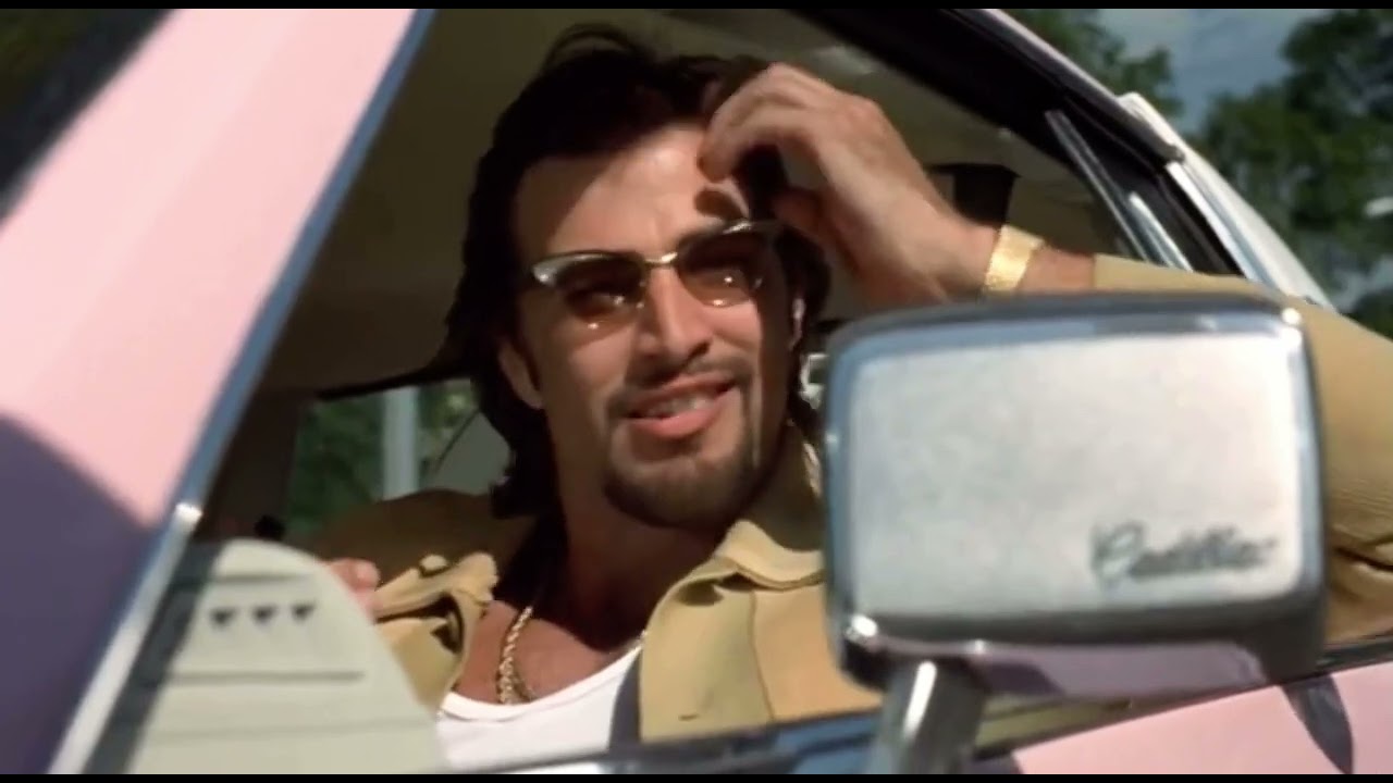 Bullet-1996 Lester and his pink Cadillac
