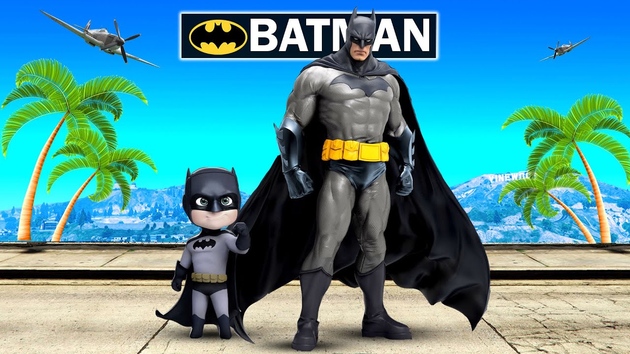 ADOPTED By BATMAN In GTA 5!