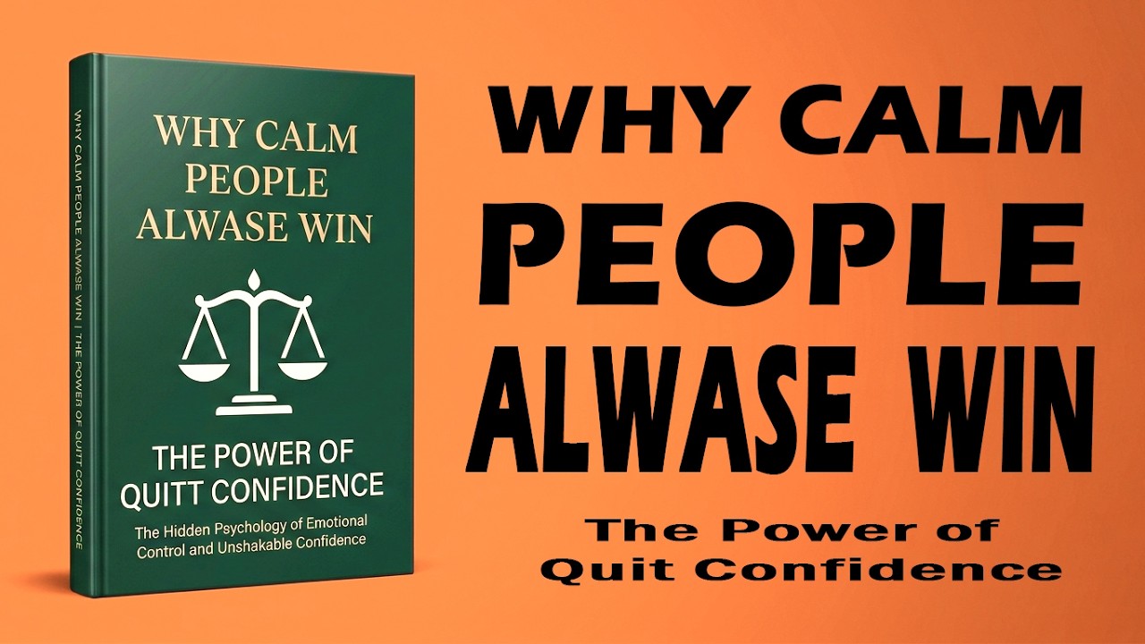 Why Calm People Alwase Win | The Power of Quit Confidence | Audiobook