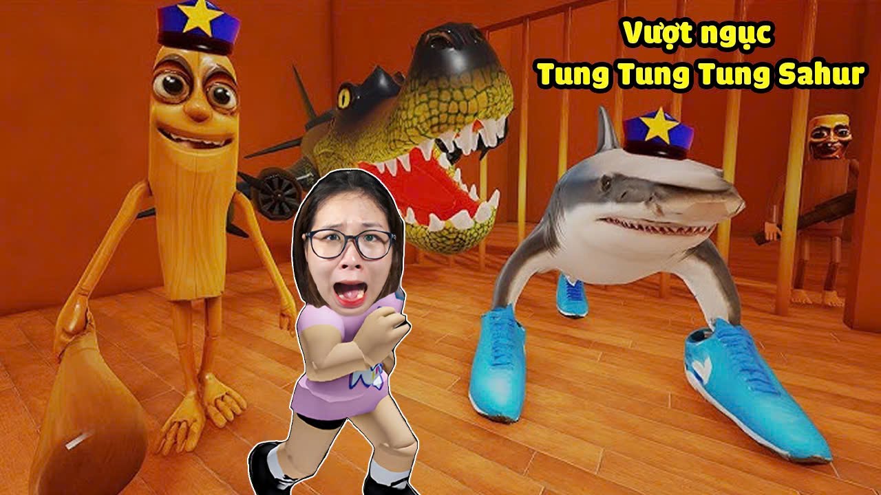 Ốc TV vượt ngục nhà tù Tung Tung Tung Sahur