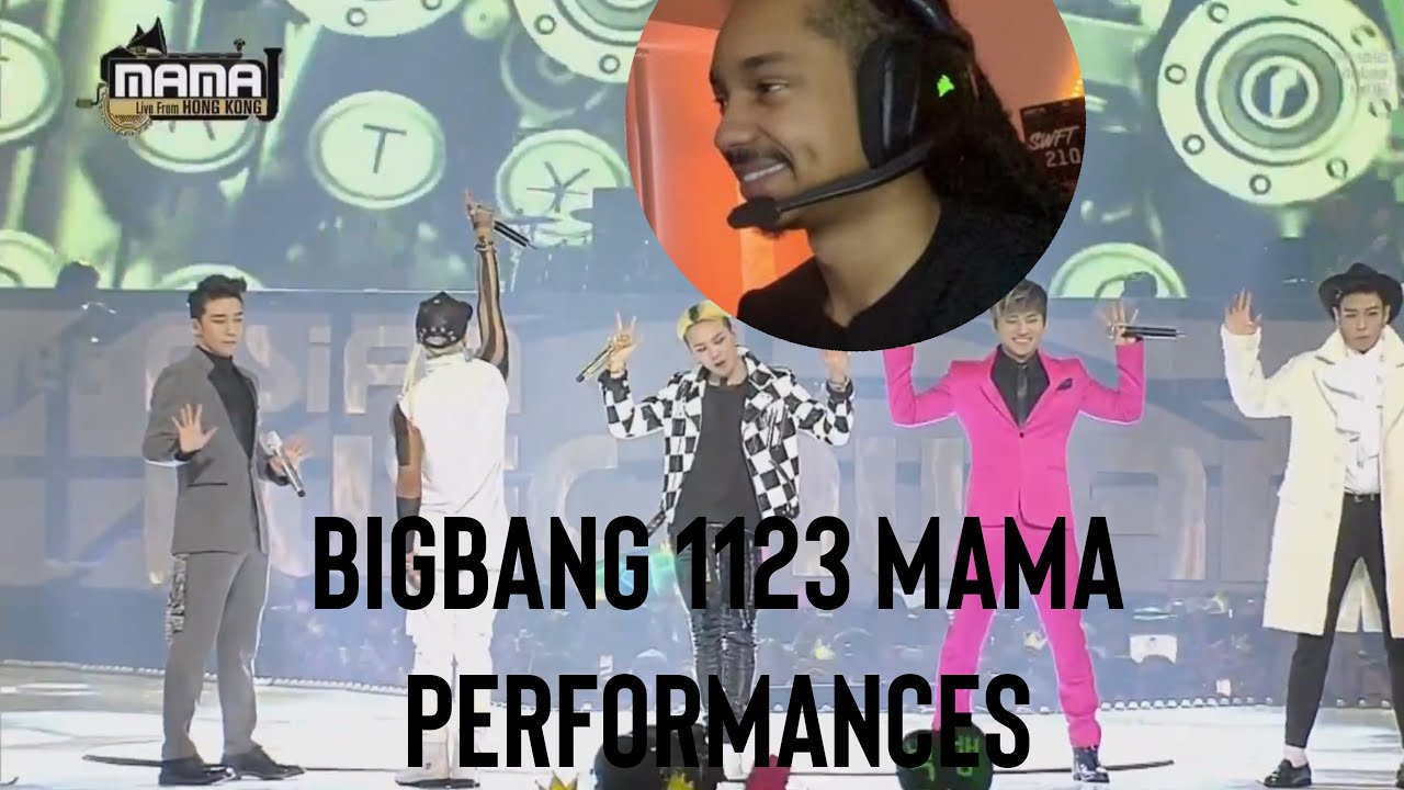 American Reacts to BIG BANG 1123 MAMA Performances | first time watching |