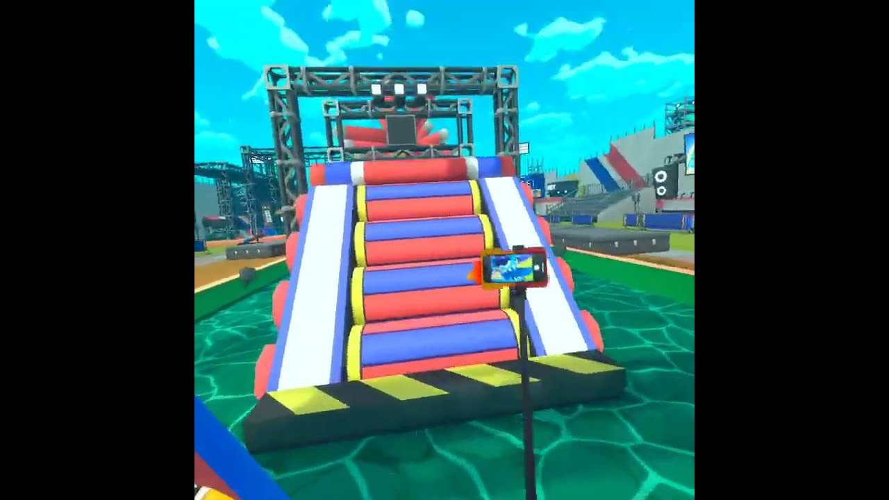 Something very special happened to me while playing ninja Warrior VR!!!!
