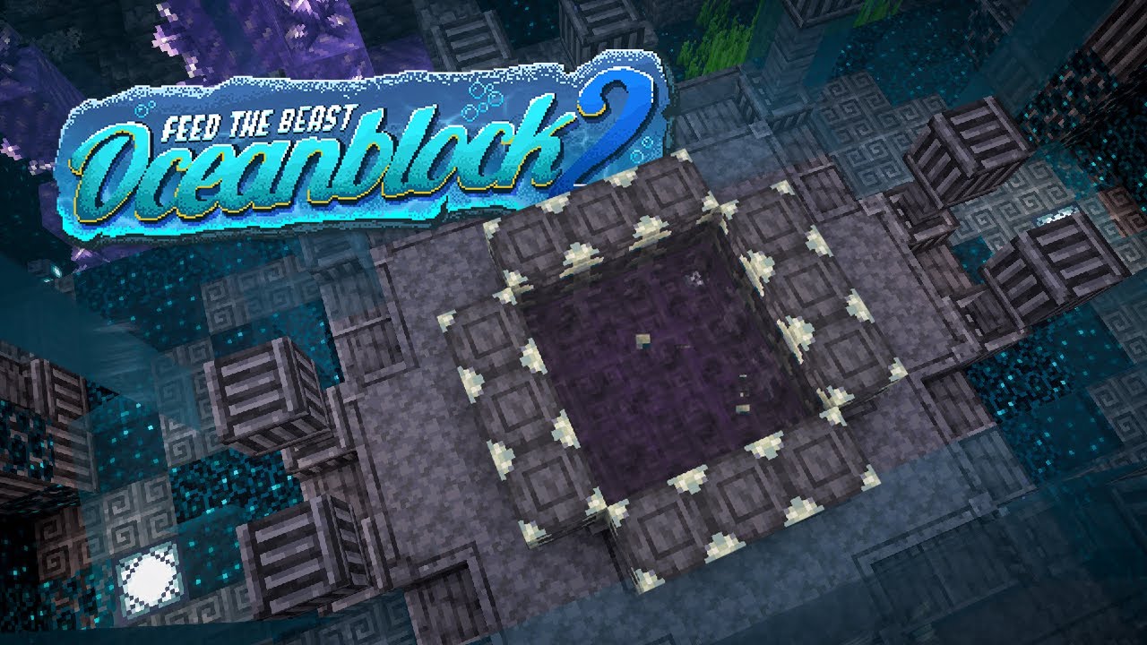 FTB OceanBlock 2 EP17 Crushing Depths and RIFT Portal?