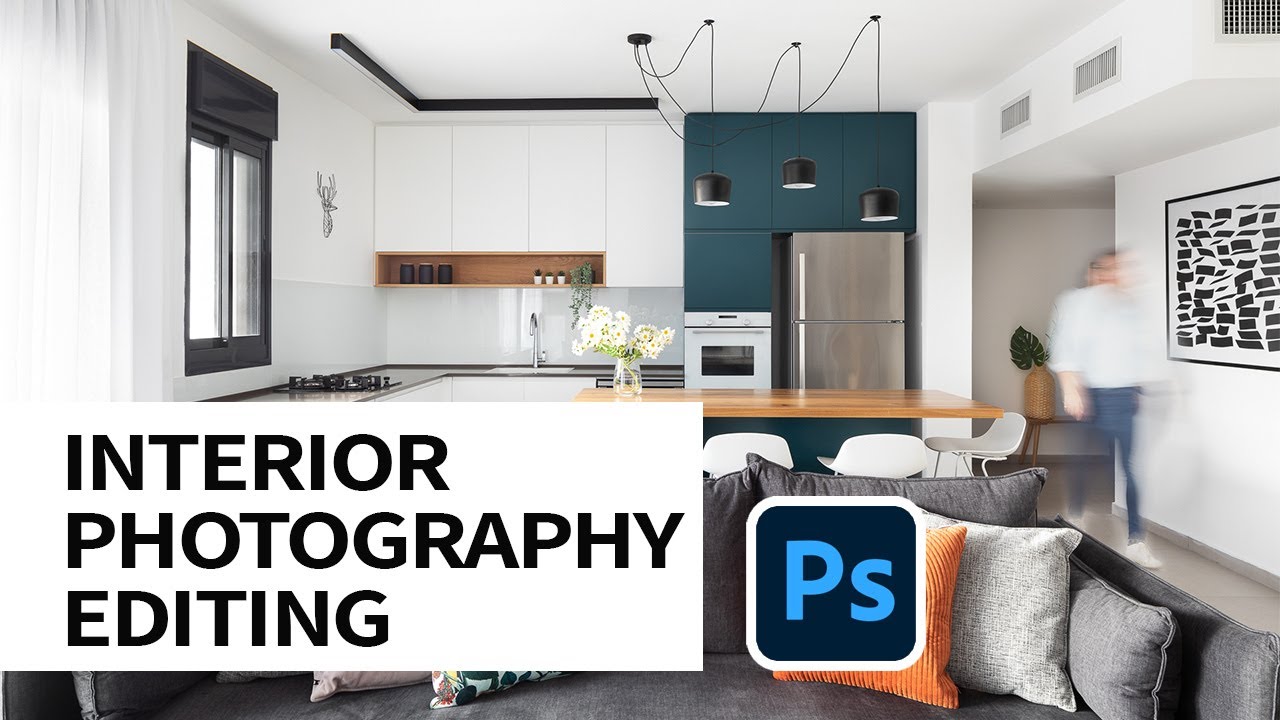 Interior Design Retouching - Kitchen shot (Speed Edit)