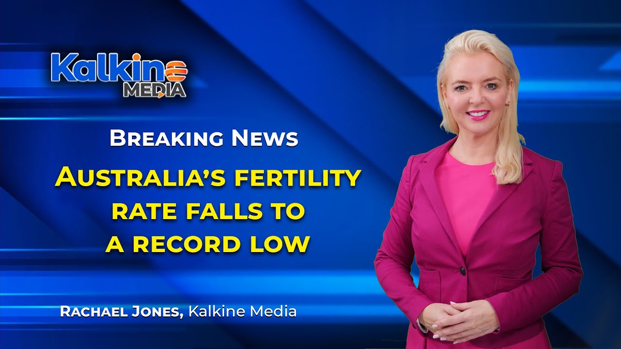 Australia’s fertility rate falls to a record low | Breaking News Australia