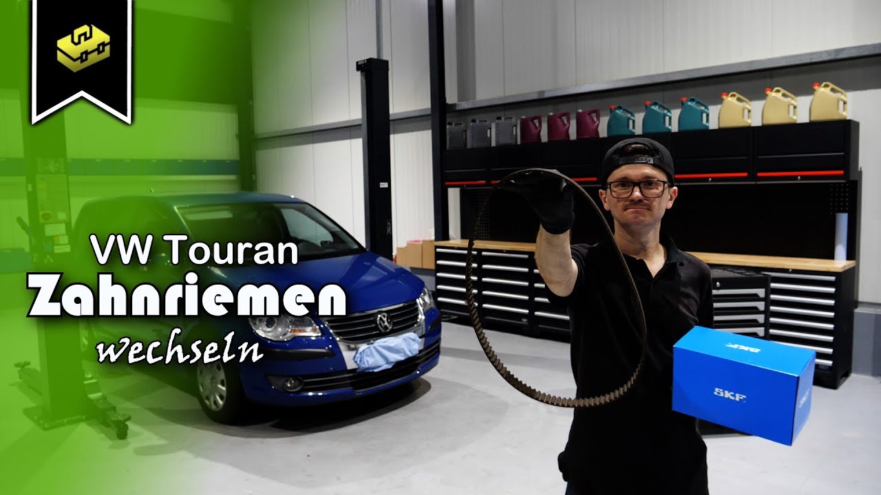 VW Touran 1T 1.9 Diesel BLS Zahnriemen wechseln | Change VW Touran BLS timing belt | Tutorial | HD |