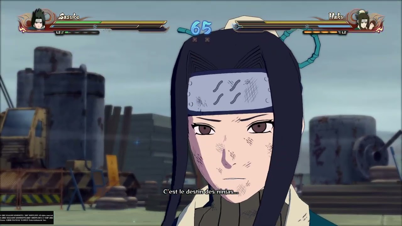 NARUTO SHIPPUDEN: SASUKE. VS.HAKU