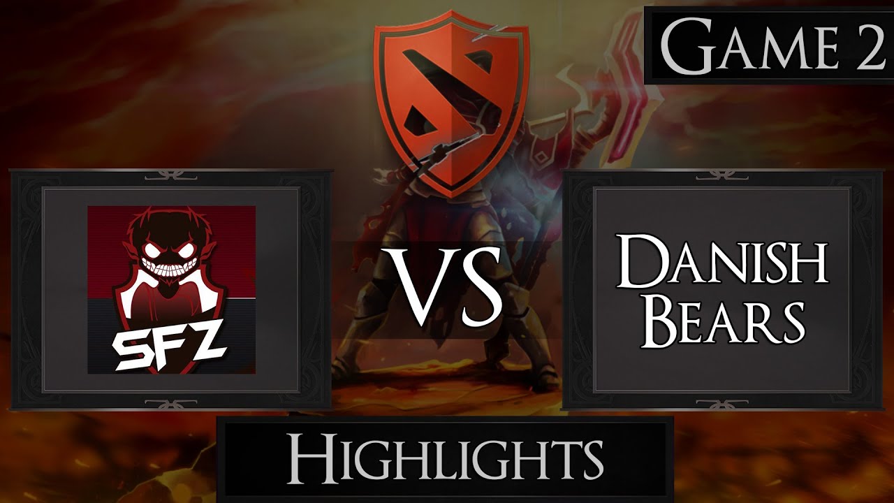 Dota 2 ScaryFaceZ vs Danish Bears | The Defense 5 Highlights