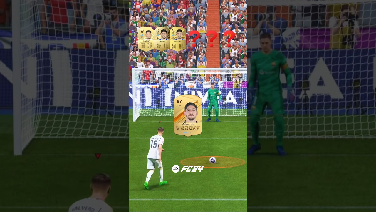 Federico Valverde evolution in every FIFA ☠️