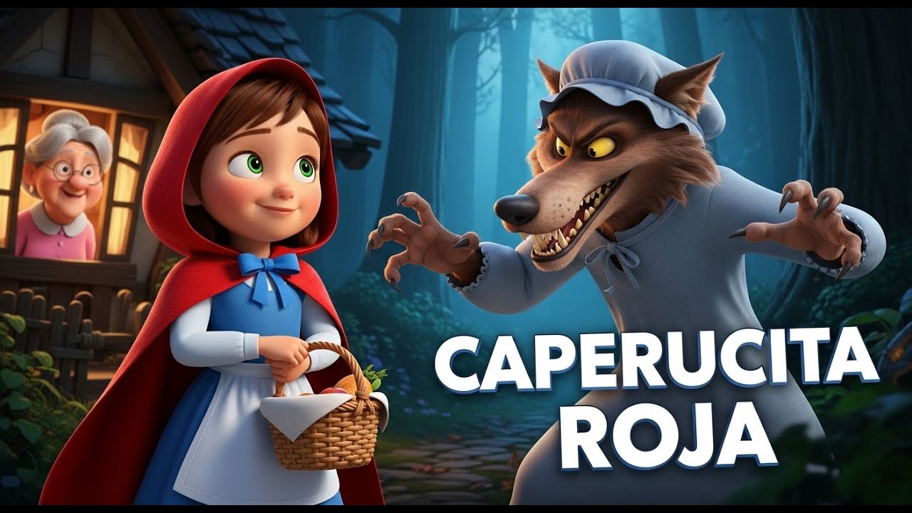 Caperucita Roja | Versión Original Oscura de Grimm | Cuento de Hadas Animado de los Hermanos Grimm
