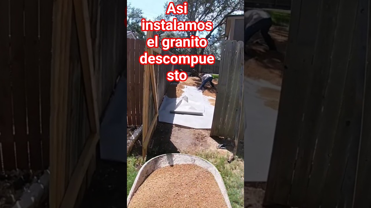 #decomposed granite