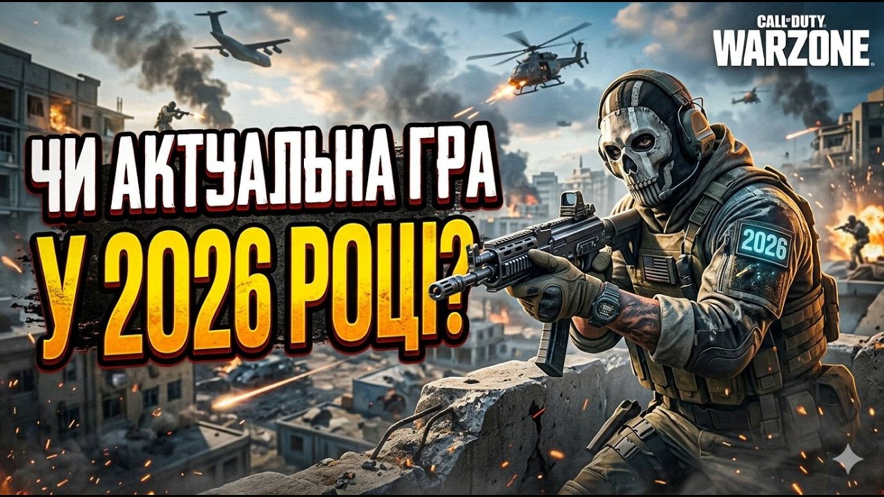 ЧИ АКТУАЛЬНА COD: WARZONE У 2026-МУ РОЦІ???