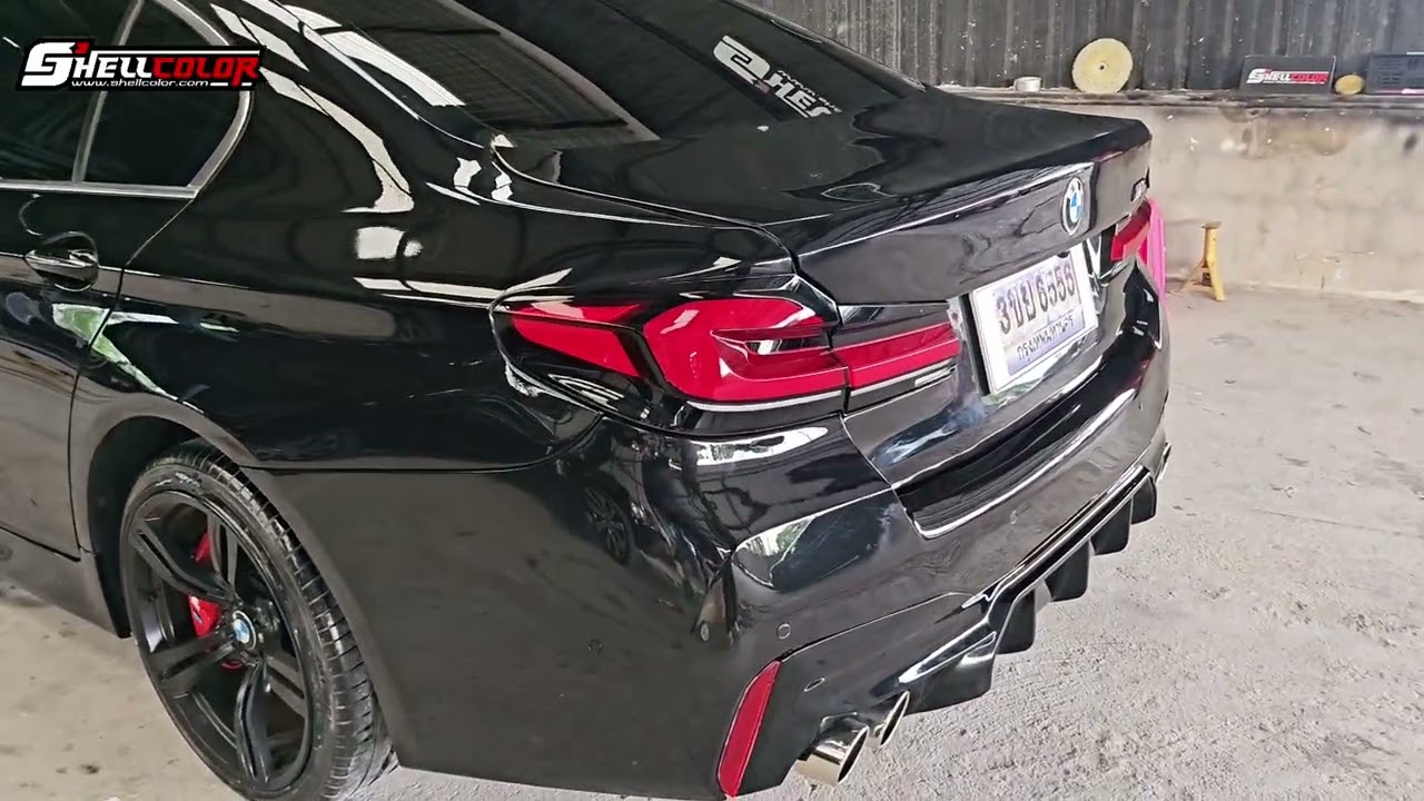 ผลงานอัพเกรด bmw f10 เป็น bmw f90 lci สเกลแท้ ตัดต่อท้าย