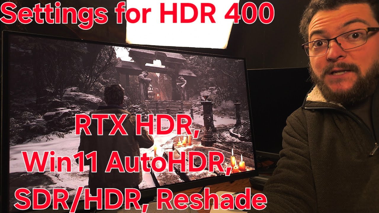 MAG 271QPX 360Hz QDOLED. My HDR 400 settings. Summary of ways to fix HDR Gaming