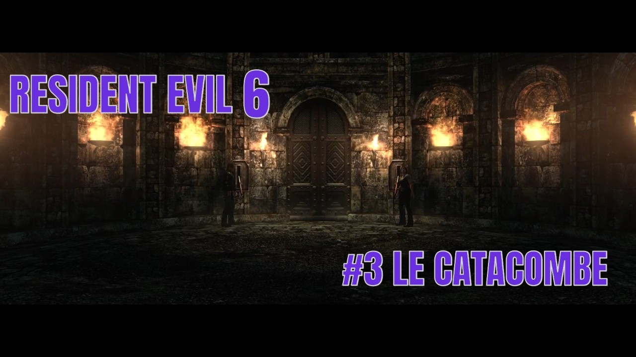 RESIDENT EVIL 6 - LEON/HELENA #3 LE CATACOMBE #residentevil6leon #residentevil #gamergirl #gaming