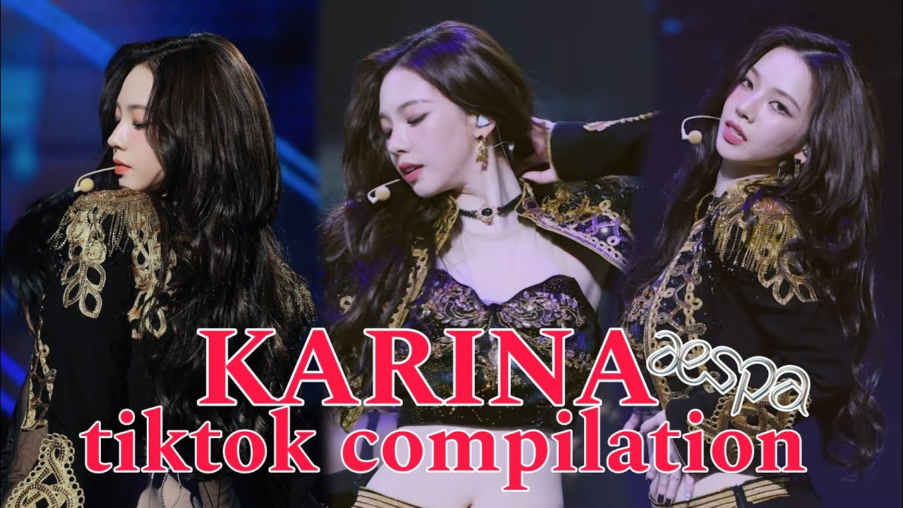 Karina (aespa) tiktok compilation  #karinaaespa #카리나 #KARINA   @daimozone