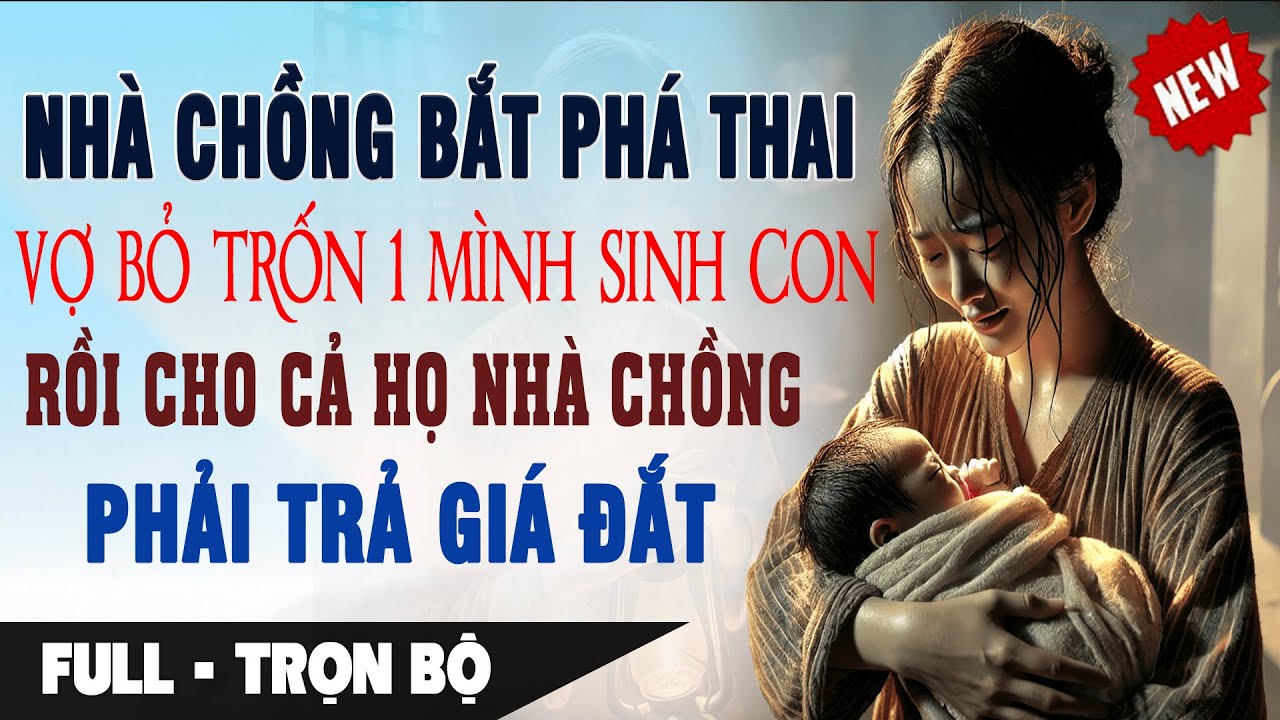 Bị ÉP PHÁ THAI Vợ Bỏ Trốn Một Mình Sinh Con Rồi Bắt Cả LÒ NHÀ CHỒNG Trả Giá Đắt | Truyện Ngôn Tình