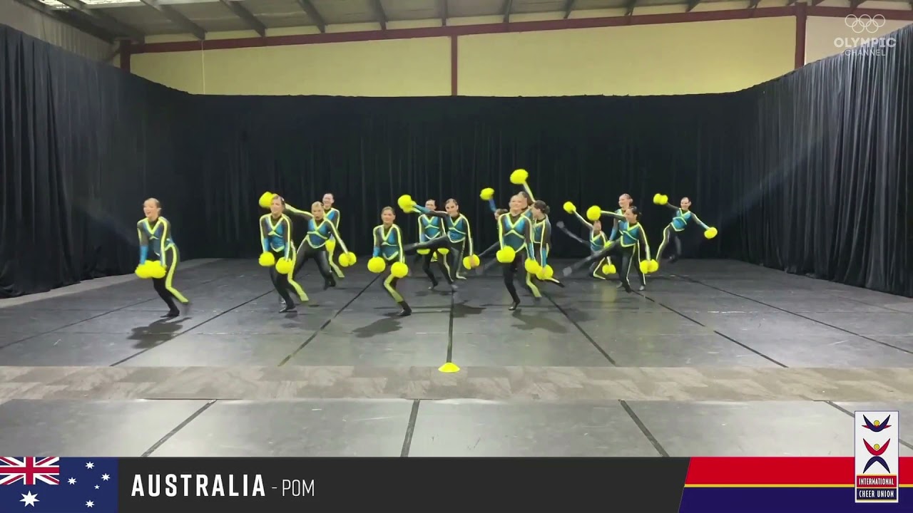 ICU Worlds 2021 Pom - Team Australia