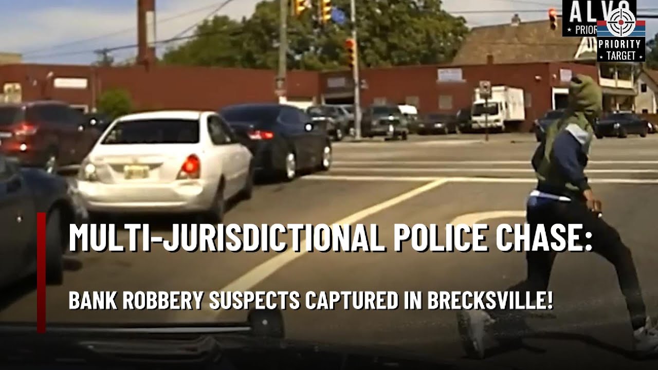MULTI-JURISDICTIONAL POLICE CHASE: Bank Robbery Suspects Captured in Brecksville!