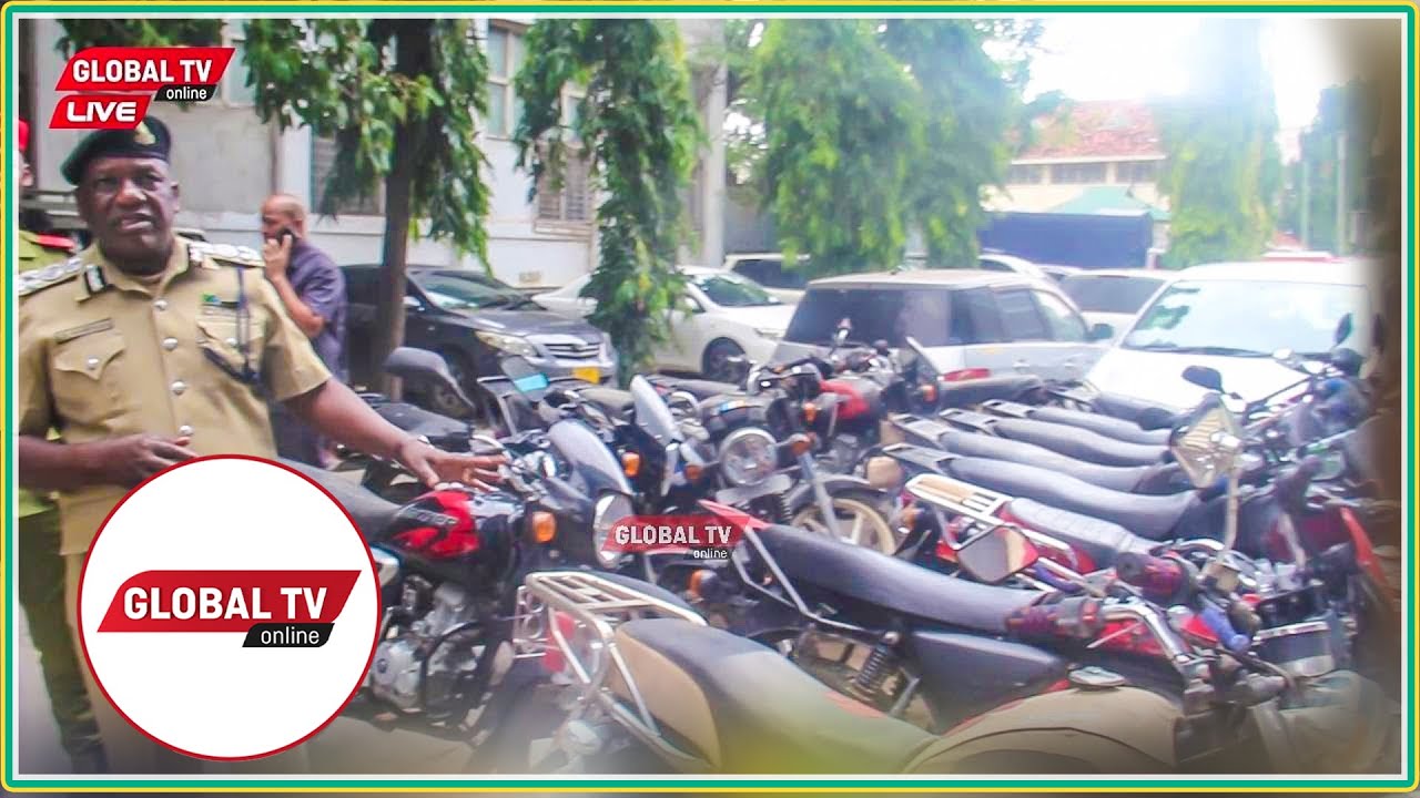 🔴#LIVE: MAMBOSASA AONESHA PIKIPIKI ZA VISHANDU ZILIZOKAMATWA JIJINI DAR..