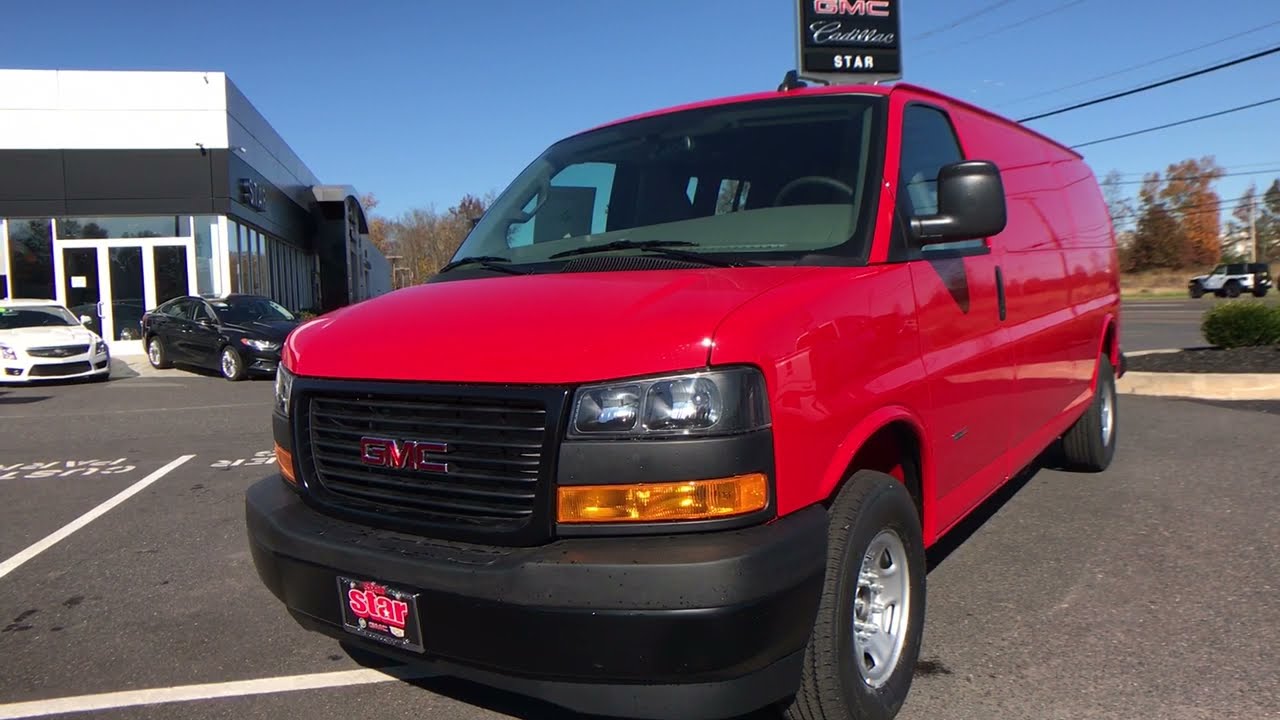 2021 GMC Savana 3500 Work Van 2.8L Duramax Turbodiesel 3D Extended Cargo Van 8-Speed Automatic