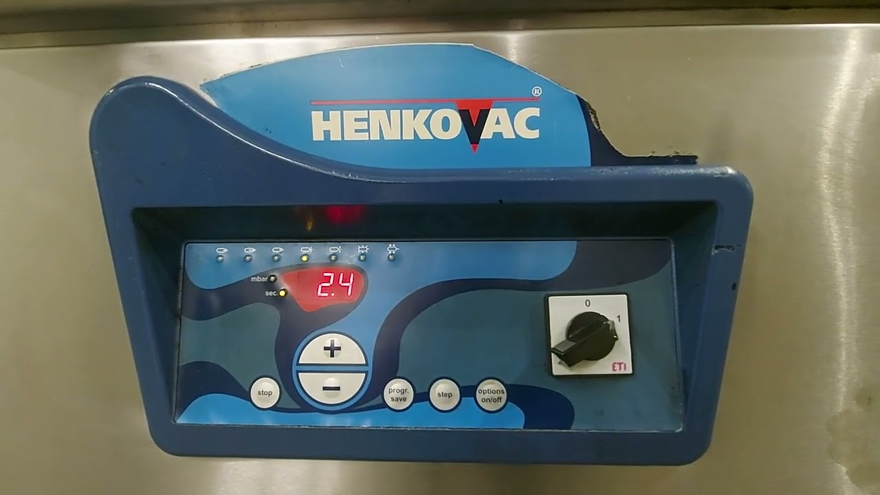 VACUUM PACKING MACHINES HENKOVAC E453